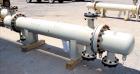 Unused- AT&F Advanced Metals Single Pass Shell and Tube Heat Exchanger, 76.2 Square Feet, Horizontal. Carbon steel shell rated 195 psi at -20 to 400 degrees F. (67) 3/4