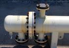 Unused- AT&F Advanced Metals Single Pass Shell and Tube Heat Exchanger, 76.2 Square Feet, Horizontal. Carbon steel shell rated 195 psi at -20 to 400 degrees F. (67) 3/4