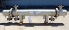 Unused- AT&F Advanced Metals Single Pass Shell and Tube Heat Exchanger, 76.2 Square Feet, Horizontal. Carbon steel shell rated 195 psi at -20 to 400 degrees F. (67) 3/4