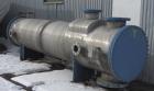 Unused-Ahlstrom Heat Exchanger, tubular, stainless steel 304 (2333), surface 2691 square feet (250 m2), length 16.4' (5000 mm), diameter 3.45' (1050 mm). Pressure shell 29/-14.5 psi (2/-1 bar), tube ...