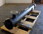 Used Allegheny Bradford 4 Pass Sanitary U Tube Heat Exchanger, Approximately 195 Square Feet, Size BEU/10-97, Horizontal. 304L Stainless steel shell rated 150 psi & Full Vacuum at -20 to 350 degrees ...