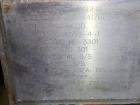 Used Allegheny Bradford 4 Pass Sanitary U Tube Heat Exchanger, Approximately 195 Square Feet, Size BEU/10-97, Horizontal. 304L Stainless steel shell rated 150 psi & Full Vacuum at -20 to 350 degrees ...