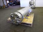 Used Allegheny Bradford U-tube Heat Exchanger, 138 Square Feet, Vertical.