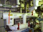 Used Allegheny Bradford U Tube Heat Exchanger, Approximately 50 Square Feet, Horizontal. 304 Stainless steel shell rated 150/FV psi at –20 to 400 deg.f., (55) 1/2’’ diameter x 7’ long 316L stainless ...