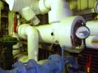 Used Allegheny Bradford U Tube Heat Exchanger, Approximately 50 Square Feet, Horizontal. 304 Stainless steel shell rated 150/FV psi at –20 to 400 deg.f., (55) 1/2’’ diameter x 7’ long 316L stainless ...