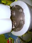 Used Allegheny Bradford U Tube Heat Exchanger, Approximately 50 Square Feet, Horizontal. 304 Stainless steel shell rated 150/FV psi at –20 to 400 deg.f., (55) 1/2’’ diameter x 7’ long 316L stainless ...