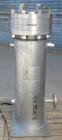 Used Allegheny Bradford U Tube Heat Exchanger, Approximately 6 Square Feet, Vertical. 304L Stainless steel shell rated 150 psi and Full Vacuum at –20 to 350 Degrees F, (13) 1/2’’ diameter x 2’ long 3...