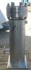 Used- Allegheny Bradford U Tube Heat Exchanger, Approximately 6 Square Feet, Vertical. 304L Stainless steel shell rated 150 ...