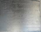 Used Allegheny Bradford U Tube Heat Exchanger, Approximately 6 Square Feet, Vertical. 304L Stainless steel shell rated 150 psi and Full Vacuum at –20 to 350 Degrees F, (13) 1/2’’ diameter x 2’ long 3...