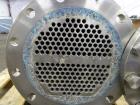 Used Allegheny Bradford U Tube Heat Exchanger, Horizontal, Approximately 160 Square Feet. 304 Stainless steel shell rated 150 psi at 20 to 350 degrees F. (94) 1/2