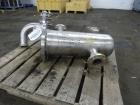 Used Allegheny Bradford U Tube Heat Exchanger, Horizontal, Approximately 49 Square Feet. 304 Stainless steel shell rated 150 psi at 20 to 350 degrees F. (94) 1/2