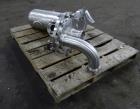 Used Allegheny Bradford U Tube Heat Exchanger, Horizontal, Approximately 49 Square Feet. 304 Stainless steel shell rated 150 psi at 20 to 350 degrees F. (94) 1/2