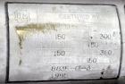 Used Allegheny Bradford 4 Pass U Tube Heat Exchanger