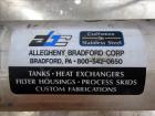 Used- Allegheny Bradford 4 Pass U Tube Heat Exchanger