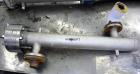 Used Allegheny Bradford U Tube Heat Exchanger, Approximately 6 Square Feet, Horizontal. 304L Stainless steel shell rated -20 to 150 psi at 375 degrees F. (8) 1/2