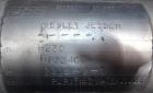 Used Allegheny Bradford U Tube Heat Exchanger, Approximately 6 Square Feet, Horizontal. 304L Stainless steel shell rated -20 to 150 psi at 375 degrees F. (8) 1/2