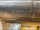Used- Allegheny Bradford Corp Sanitary Shell & Tube "U-Tube" Heat Exchanger, Approximate 32 Square Feet, 316L Stainless Stee...