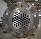 Used- Allegheny Bradford Shell & Tube Heat Exchanger, Stainless Steel, Horizontal. Approximate 41 square feet. (44) Approxim...