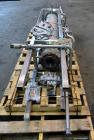 Used Ametek Single Pass Shell & Tube Heat Exchanger, 123 Square Feet, Horizontal. Size 10-A-72, Type AHT-1-A-SS. 316 Stainless steel shell rated 150 psi at 400 degrees F. (112) 5/8” Diameter x 72” lo...