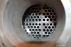 Used Ametek Single Pass Shell & Tube Heat Exchanger, 123 Square Feet, Horizontal. Size 10-A-72, Type AHT-1-A-SS. 316 Stainless steel shell rated 150 psi at 400 degrees F. (112) 5/8” Diameter x 72” lo...