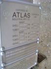 Unused- Atlas Industrial Single Pass Shell and Tube Heat Exchanger, 1274 square feet, vertical, type BEM 26-144. Carbon steel shell rated FV/150 psi at -20 to 400 deg F. (552) 3/4