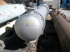Unused- Atlas Industrial 4 Pass Shell and Tube Heat Exchanger, 1471 square feet, horizontal, type BEM 30-168. Carbon steel shell rated FV/150 psi at -20 to 400 deg F. (408) 1