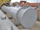 Unused- Atlas Industrial 8 Pass Shell and Tube Heat Exchanger, 2199 square feet, horizontal, type BEM 36-264. Carbon steel shell rated FV/150 psi at -20 to 400 deg F. (309) 1-1/4'' diameter x 22’ lon...