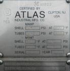 Unused- Atlas Industrial Single Pass Shell and Tube Heat Exchanger, 355 square feet, horizontal, type BEM 16-120. Carbon steel shell rated FV/150 psi at -20 to 400 deg F. (184) 3/4
