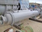 Unused- Atlas Industrial Single Pass Shell and Tube Heat Exchanger, 843 square feet, horizontal, type BEM 24-144. Carbon steel shell rated FV/150 psi at -20 to 400 deg F. (273) 1