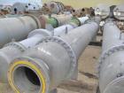Unused- Atlas Industrial Single Pass Shell and Tube Heat Exchanger, 1501 square feet, horizontal, type BEM 24-192. 304 Stainless steel shell rated FV/150 psi at -20 to 300 deg F. (484) 3/4
