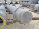 Unused- Atlas Industrial Single Pass Shell and Tube Heat Exchanger, 1501 square feet, horizontal, type BEM 24-192. 304 Stainless steel shell rated FV/150 psi at -20 to 300 deg F. (484) 3/4