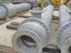 Unused- Atlas Industrial Single Pass Shell and Tube Heat Exchanger, 1501 square feet, horizontal, type BEM 24-192. 304 Stainless steel shell rated FV/150 psi at -20 to 300 deg F. (484) 3/4