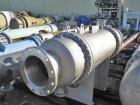 Unused- Atlas Industrial Single Pass Shell and Tube Heat Exchanger, 386 square feet, horizontal, type BEM 24-48. 304 Stainless steel shell rated FV/150 psi at -20 to 300 deg F. (520) 3/4