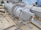 Unused- Atlas Industrial 4 Pass Shell and Tube Heat Exchanger, 3487 square feet, vertica, type BEM 36-192. 304 Stainless steel shell rated FV/75 psi at -20 to 300 deg F. (1127) 3/4