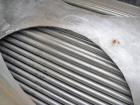 Unused- Atlas Industrial 4 Pass Shell and Tube Heat Exchanger, 3487 square feet, vertica, type BEM 36-192. 304 Stainless steel shell rated FV/75 psi at -20 to 300 deg F. (1127) 3/4