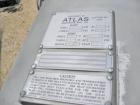 Unused- Atlas Industrial 4 Pass Shell and Tube Heat Exchanger, 3487 square feet, vertica, type BEM 36-192. 304 Stainless steel shell rated FV/75 psi at -20 to 300 deg F. (1127) 3/4