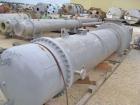 Unused- Atlas Industrial 4 Pass Shell and Tube Heat Exchanger, 3487 square feet, vertical, type BEM 36-192. 304 Stainless steel shell rated FV/75 psi at -20 to 300 deg F. (1127) 3/4'' diameter x 16’ ...