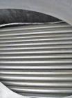 Unused- Atlas Industrial 4 Pass Shell and Tube Heat Exchanger, 3487 square feet, vertical, type BEM 36-192. 304 Stainless steel shell rated FV/75 psi at -20 to 300 deg F. (1127) 3/4'' diameter x 16’ ...