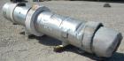Used Atlas Industrial Shell and Tube Heat Exchanger, 686 square feet, horizontal. Tema type BEM 21-120. Carbon steel shell rated 150 psi at 450 deg F and –20 deg F at 150 psi. (350) 3/4