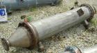 Used: Doyle and Roth 4 pass shell and tube heat exchanger, 236 square feet, vertical.Type BEM15-80. 316L stainless steel shell rated 150 psi at 350 deg.f.,(180) 3/4