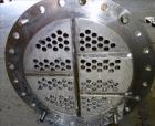 Used- Rycroft 8 Pass Shell & Tube Heat Exchanger, Type BFM,  Approximate 400 Squ