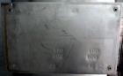 Used Chemineer Shell & Tube Heat Exchanger Static Mixer, Approximate 50 Square Feet, Vertical. 304 Stainless steel shell rated 150 psi at 100 degrees F. (64) 1
