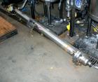 Used Chemineer/ Kenics High Efficiency Shell and Tube Heat Exchanger, 22 square feet, horizontal, model 4-78 BEM, KMR style. 304 stainless steel rated 125 psi at 250 deg F. (26) 1/2