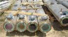 Used 5 Square Foot Kenics Chemineer High Efficiency Heat Exchanger, Type 6-107 Shell and Tube Heat Exchanger. 5.05 square feet of internal heat transfer area. Each tube has internal static mixer, siz...