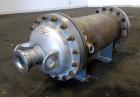 Used Chemineer Shell & Tube Heat Exchanger Static Mixer, Approximate 50 Square Feet, Horizontal. Stainless steel shell rated 150 psi at 100 degrees F, stainless steel tubes rated 300 psi 100 degrees ...