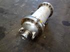 Used Chemineer Shell & Tube Heat Exchanger Static Mixer, Approximate 50 Square Feet, Horizontal. Stainless steel shell rated 150 psi at 100 degrees F, stainless steel tubes rated 300 psi 100 degrees ...