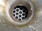 Used Chemineer Shell & Tube Heat Exchanger Static Mixer, Approximate 50 Square Feet, Horizontal. Stainless steel shell rated 150 psi at 100 degrees F, stainless steel tubes rated 300 psi 100 degrees ...