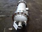 Used Chemineer Shell & Tube Heat Exchanger Static Mixer, Approximate 50 Square Feet, Horizontal. Stainless steel shell rated 150 psi at 100 degrees F, stainless steel tubes rated 300 psi 100 degrees ...