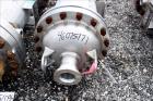 Used Chemineer Shell & Tube Heat Exchanger, 38 Square Feet, Horizontal. 304 Stainless steel shell rated 150 psi at 100 degrees F. (64) 1