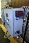 Used Chromalox Circulation Heater, Model GCH-45903VXX. 90 Kw, 3/460 volt. Designed for steam, gas, and air heating. Heating element model 52079-004. Includes a control panel. Mounted on a carbon stee...